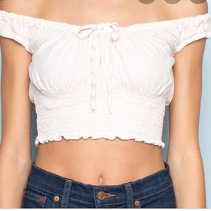 Brandy Melville x John Galt Marilyn Crop top